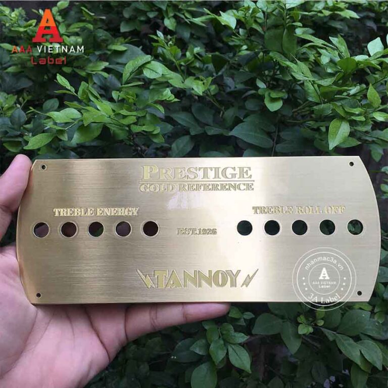 In tem loa đài bền đẹp - Mẫu 14