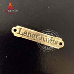 In logo tem kim loại chất liệu hợp kim - Mẫu 03