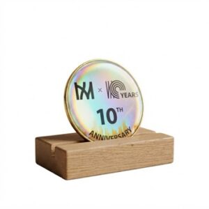 Huy hiệu cài áo kim loại - Mẫu 14