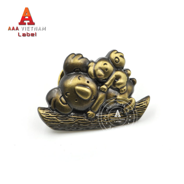 In huy hiệu kim loại cài áo giá rẻ - Mẫu 10