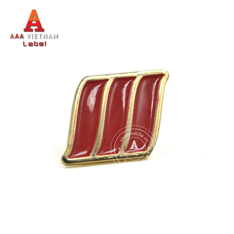 In huy hiệu kim loại cài áo giá rẻ - Mẫu 23