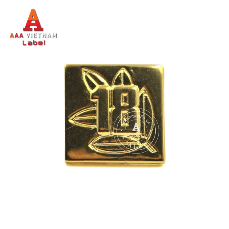 In huy hiệu kim loại cài áo giá rẻ - Mẫu 24