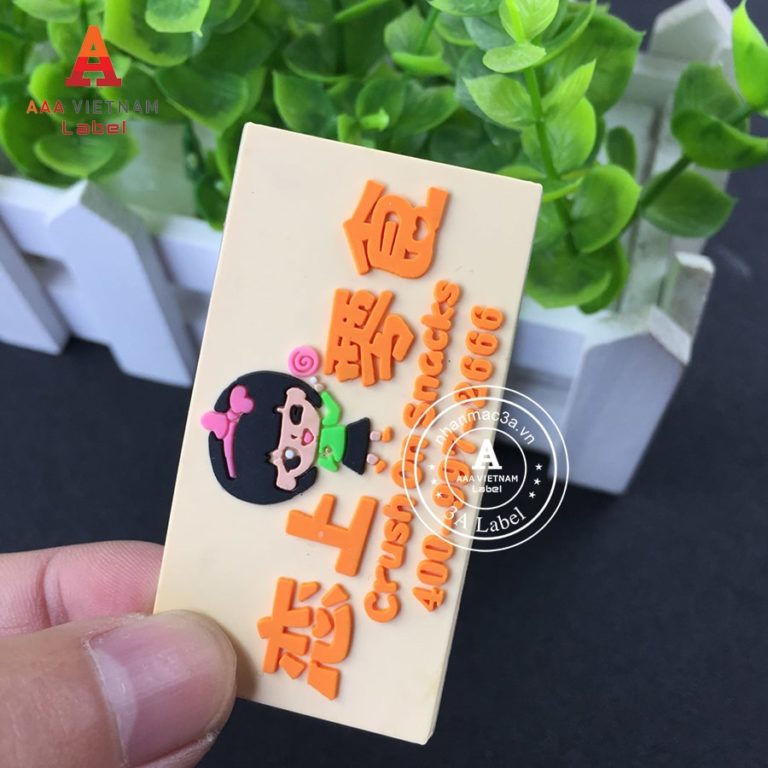 In tem cao su nhựa dẻo đẹp giá rẻ - Mẫu 13