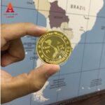 In logo tem kim loại chất liệu hợp kim - Mẫu 08