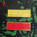 In logo tem kim loại chất liệu hợp kim - Mẫu 05