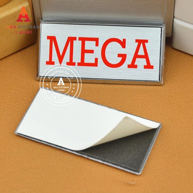 In tem inox ăn mòn đẹp giá rẻ - Mẫu 27