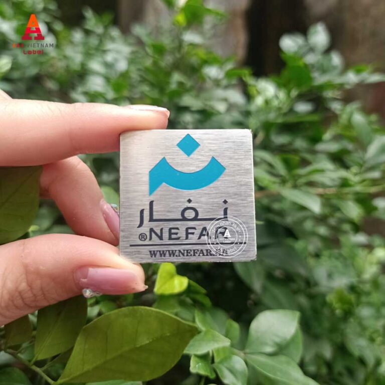 In tem inox ăn mòn đẹp giá rẻ - Mẫu 13