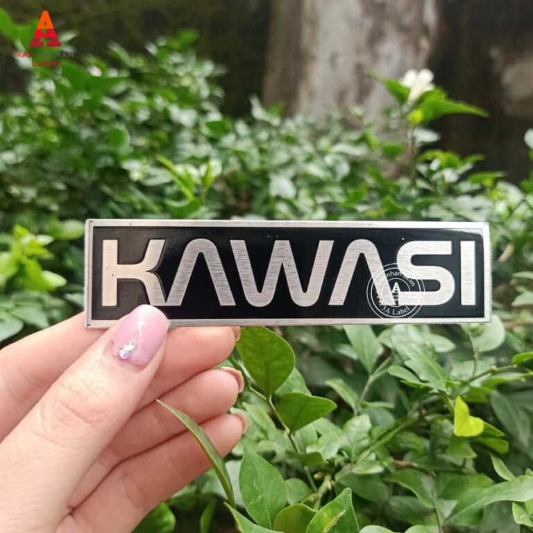 In tem inox ăn mòn đẹp giá rẻ - Mẫu 42