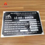 In tem mác máy động cơ bền đẹp - Mẫu 08
