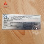 In tem mác máy động cơ bền đẹp - Mẫu 06
