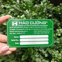 In tem nhôm ăn mòn đẹp giá rẻ - Mẫu 07