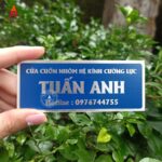 In tem nhôm ăn mòn đẹp giá rẻ - Mẫu 41