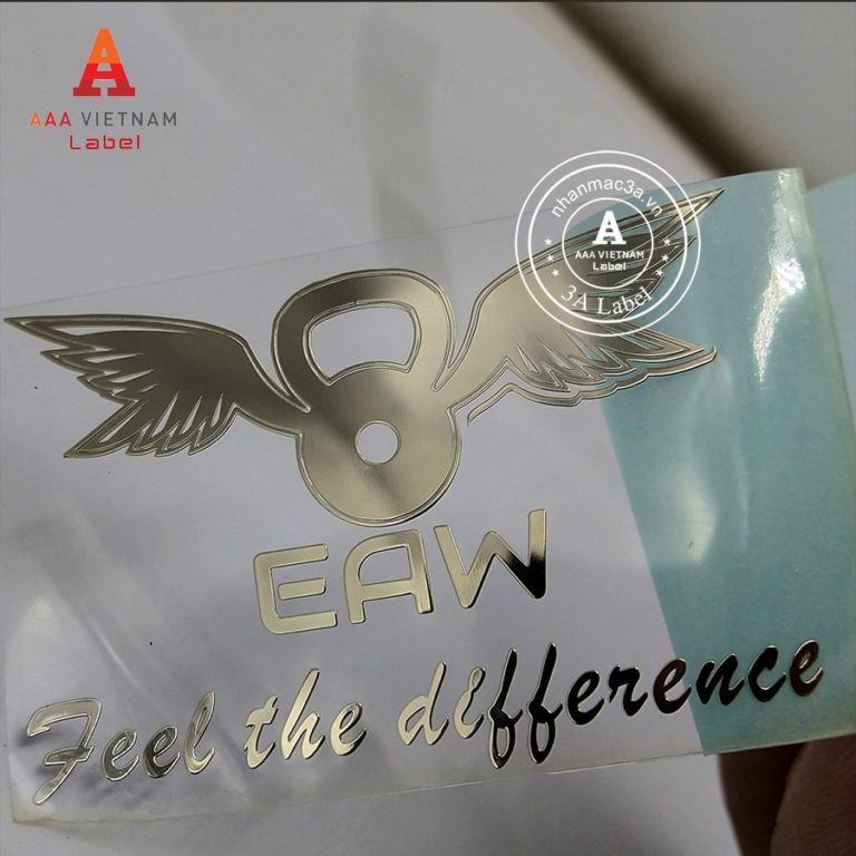 In tem nhôm siêu mỏng đẹp giá rẻ - Mẫu 25