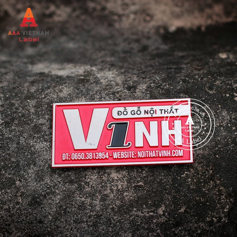 In tem nhôm xước đẹp giá rẻ - Mẫu 27