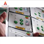 In tem nhựa nút nổi điều khiển bền đẹp - Mẫu 08
