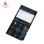 In tem nhựa nút nổi điều khiển bền đẹp - Mẫu 36