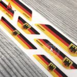 In logo tem nhựa phủ keo epoxy giá rẻ - Mẫu 10