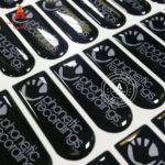 In logo tem nhựa phủ keo epoxy giá rẻ - Mẫu 43