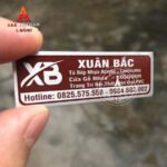 In tem nhôm ăn mòn đẹp giá rẻ - Mẫu 25