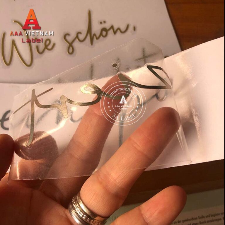 In tem nhôm siêu mỏng đẹp giá rẻ - Mẫu 03