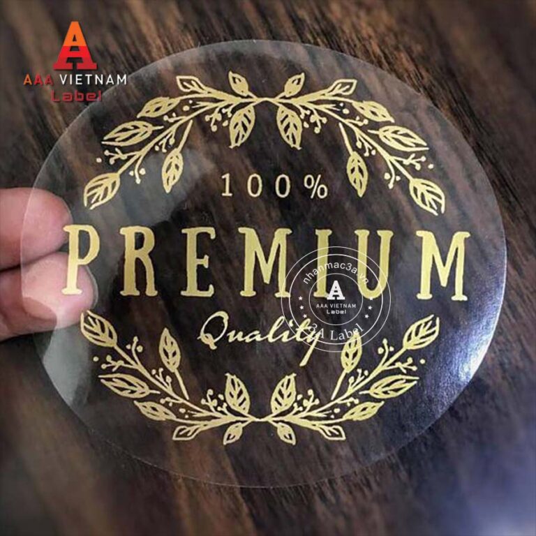 In tem nhôm siêu mỏng đẹp giá rẻ - Mẫu 07