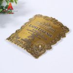 In tem nhãn rượu đẹp sang trọng - Mẫu 08