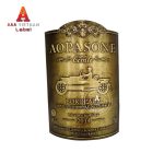 In tem nhãn rượu đẹp sang trọng - Mẫu 13