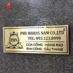 In tem đồng ăn mòn đẹp giá rẻ - Mẫu 06