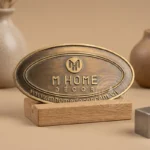 Tem nội thất kim loại nhôm đồng inox - Mẫu 22