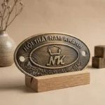 Tem nội thất kim loại nhôm đồng inox - Mẫu 24