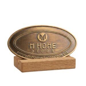 Tem nội thất kim loại nhôm đồng inox - Mẫu 22