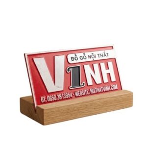 Tem nội thất kim loại nhôm đồng inox - Mẫu 08