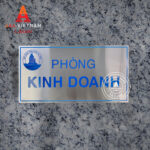 In biển tên phòng ban inox nhôm đồng hợp kim - Mẫu  1