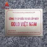 Biển công ty đẹp chất liệu mica - Mẫu 11