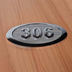Biển số phòng khách sạn đẹp, biển chỉ dẫn - Mẫu 40