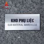 In biển tên phòng ban inox nhôm đồng hợp kim - Mẫu 17