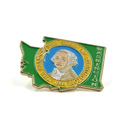 In huy hiệu kim loại cài áo giá rẻ - Mẫu 14