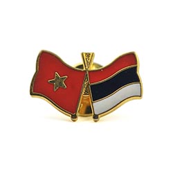 In huy hiệu kim loại cài áo giá rẻ - Mẫu 21