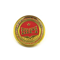 In huy hiệu kim loại cài áo giá rẻ - Mẫu 04