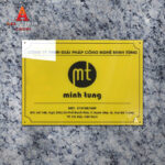 Biển công ty đẹp chất liệu mica - Mẫu 04