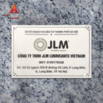 Biển công ty đẹp chất liệu mica - Mẫu 06