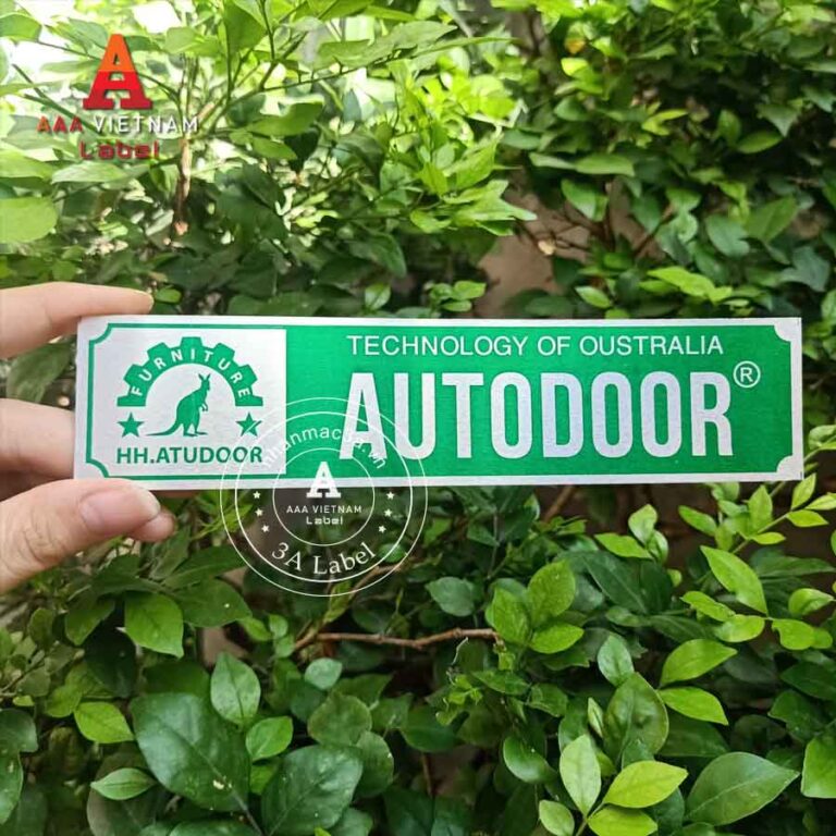 In tem nhãn cửa cuốn - Mẫu 08