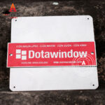 In tem nhãn cửa cuốn - Mẫu 09