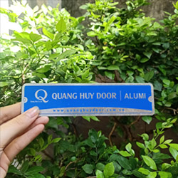 In tem nhãn cửa cuốn - Mẫu 04