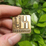 In tem đồng dập nổi giả cổ - Mẫu 05