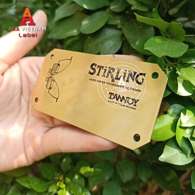 In tem loa đài bền đẹp - Mẫu 12