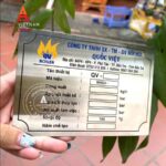 In tem mác máy động cơ bền đẹp - Mẫu 13