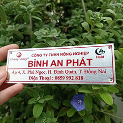 In tem nhôm ăn mòn đẹp giá rẻ - Mẫu 09