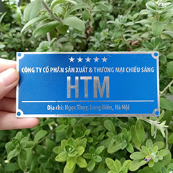 In tem nhôm ăn mòn đẹp giá rẻ - Mẫu 13