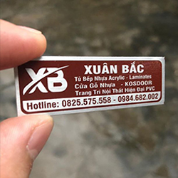 In tem nhôm ăn mòn đẹp giá rẻ - Mẫu 25